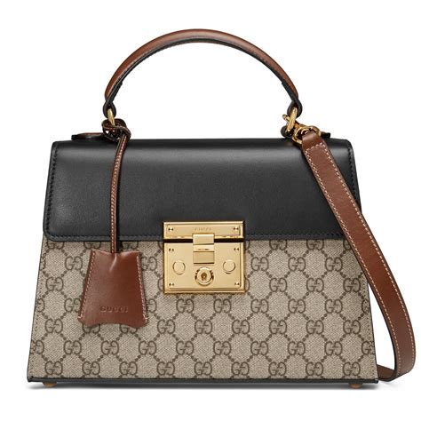 gucci top handle purse|More.